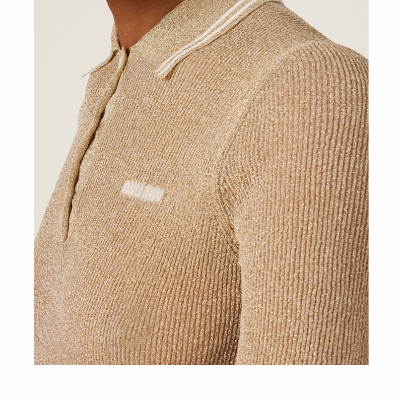 Miu Miu 女士 短袖針織衫IT-36 IT-38 IT-40碼-2