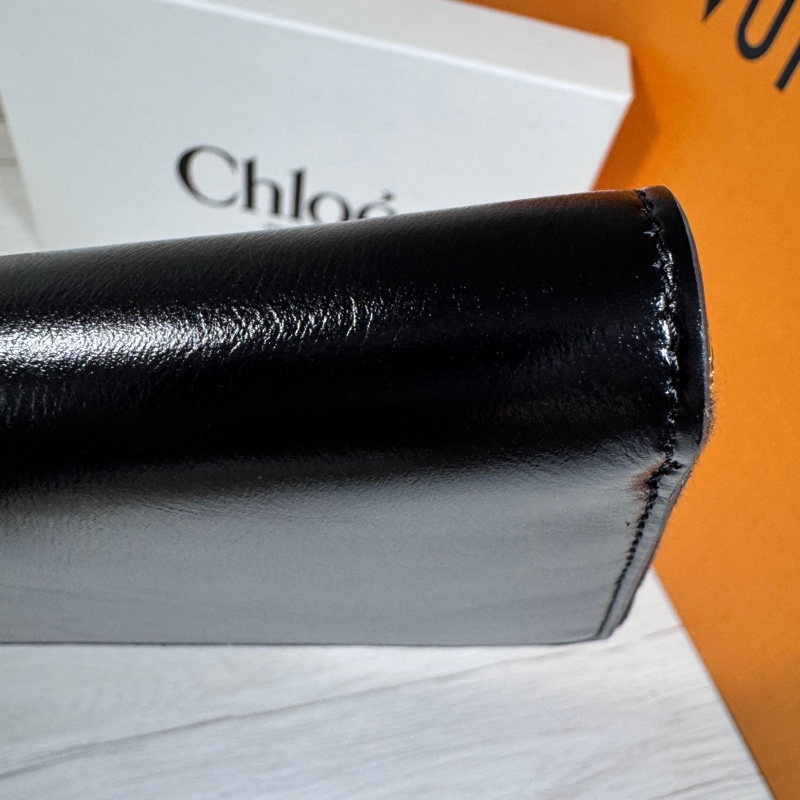 Chloe 🔥草寫字様 拉鍊長夾-16