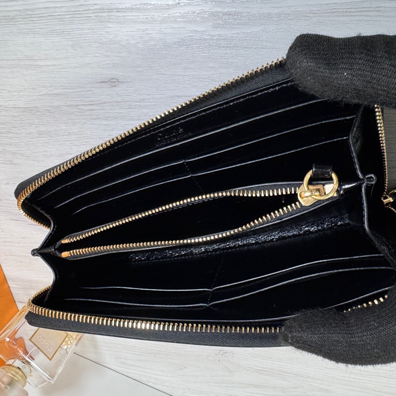 Chloe 🔥草寫字様 拉鍊長夾-27