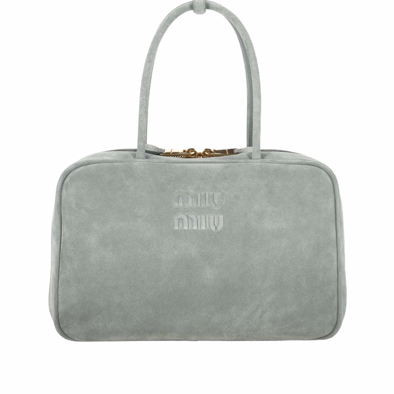 新款Miu Miu 女士 徽標手提包均碼碼34cm*10cm*23cm-0