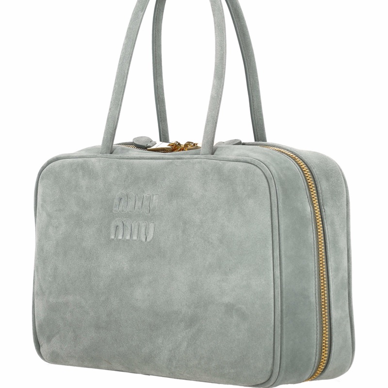 新款Miu Miu 女士 徽標手提包均碼碼34cm*10cm*23cm-2