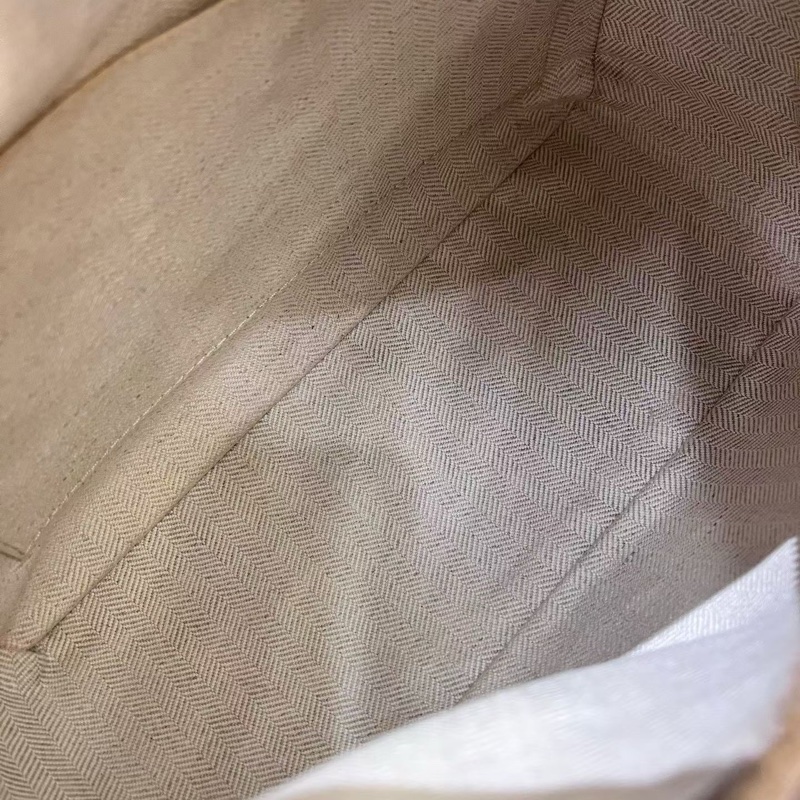 LOEWE羅意威 沙色系全皮拼色中號 puzzle 變形包幾何包-7