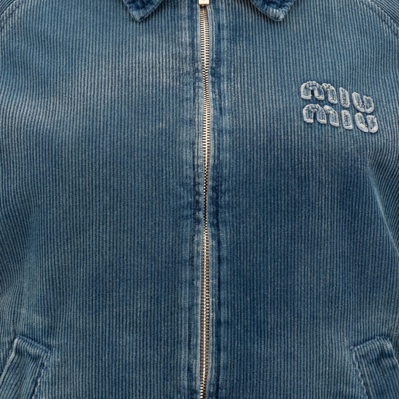 Miu Miu 女士 長袖休閒夾克IT-36 IT-38 IT-40 IT-42 IT-44碼-1