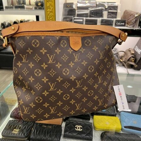 東區正精品㊣LV M40352 Delightful PM 原花肩背包小款 RZ6251