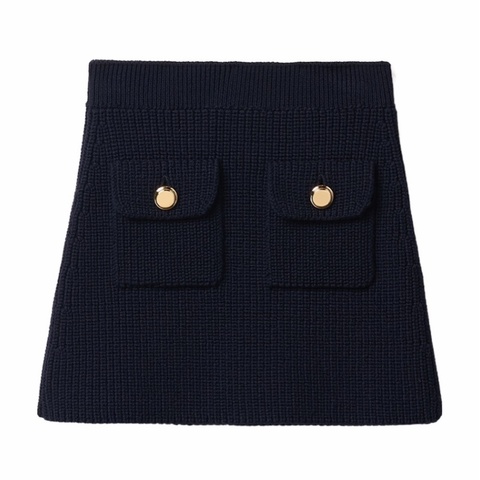 Miu Miu 女士 羊毛迷你半身裙IT-42碼