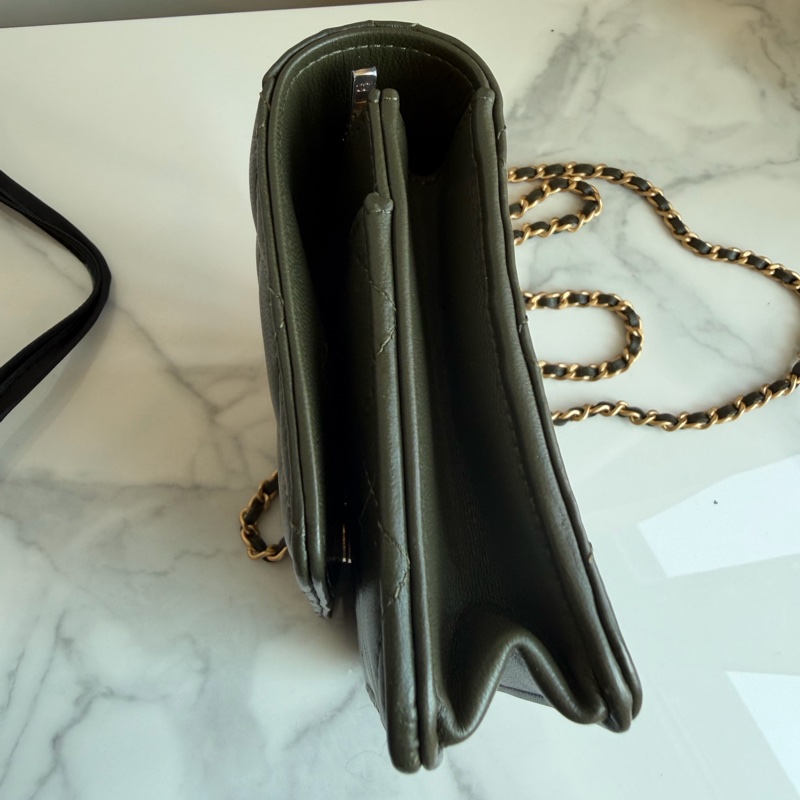 CHANEL 香奈兒手提鏈條包經典款🩶超級美-5