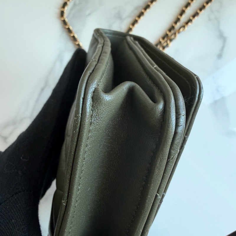 CHANEL 香奈兒手提鏈條包經典款🩶超級美-7