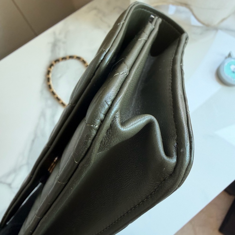 CHANEL 香奈兒手提鏈條包經典款🩶超級美-8