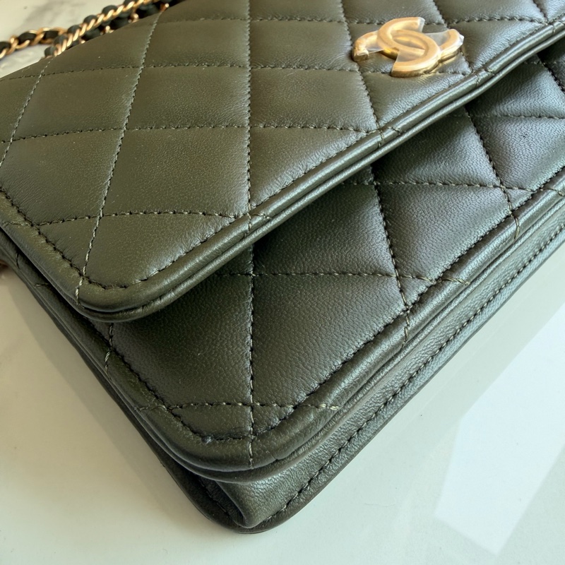 CHANEL 香奈兒手提鏈條包經典款🩶超級美-11