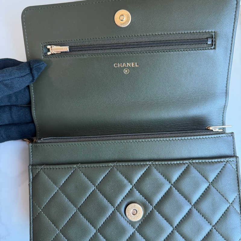 CHANEL 香奈兒手提鏈條包經典款🩶超級美-13