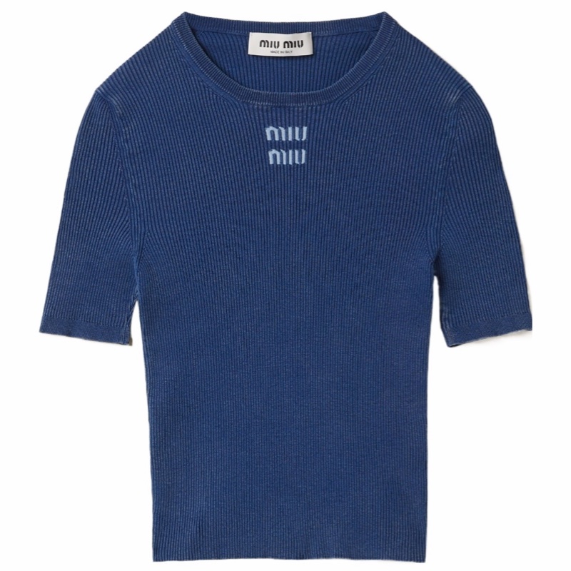 Miu Miu 女士 圓領針織衫IT-36 IT-38 IT-40碼-0