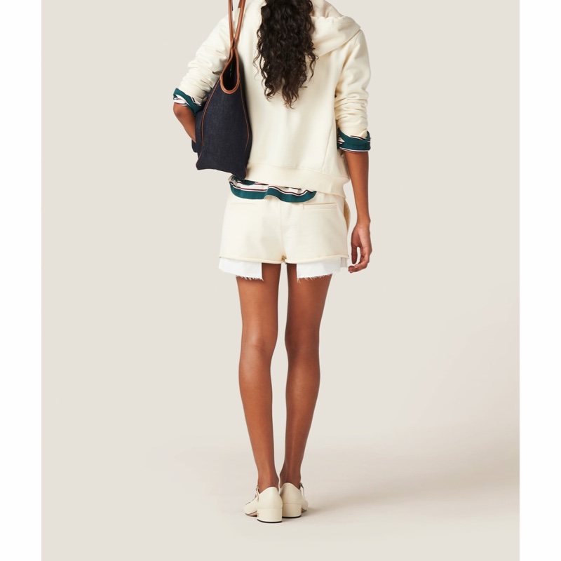 Miu Miu 女士 抽繩短褲IT-38 IT-40碼-4