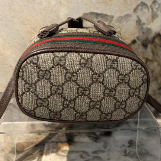 Gucci Ophidia 帆布小水桶-4