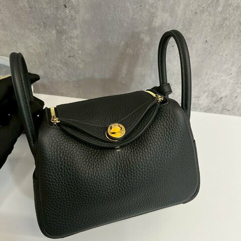 Hermes Mini Lindy 二代 黑金