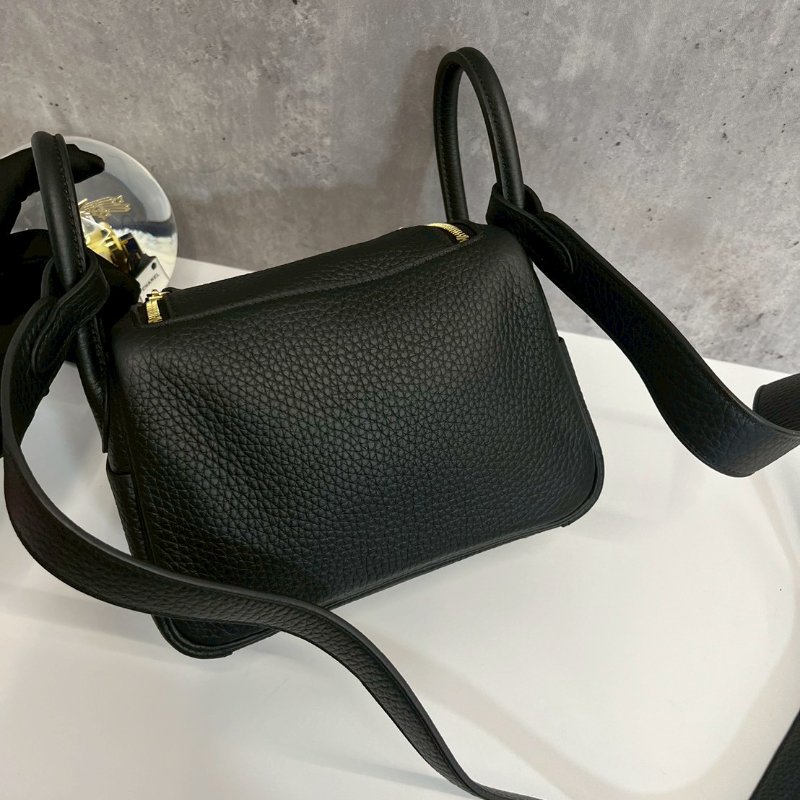 Hermes Mini Lindy 二代 黑金-1