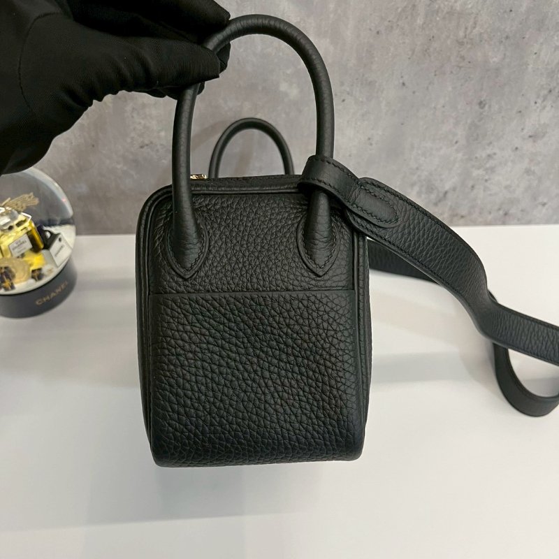 Hermes Mini Lindy 二代 黑金-2