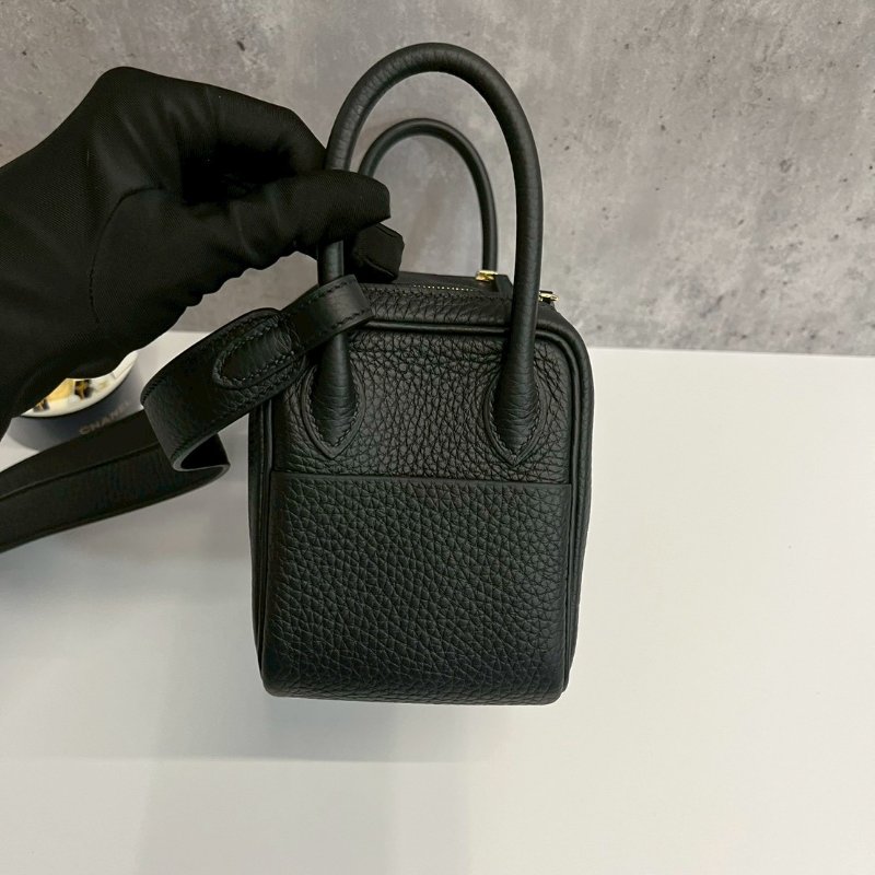 Hermes Mini Lindy 二代 黑金-3
