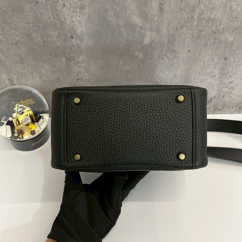 Hermes Mini Lindy 二代 黑金-4