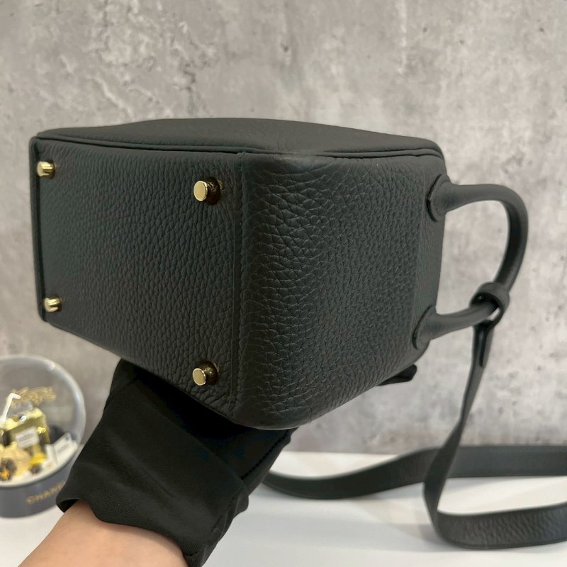 Hermes Mini Lindy 二代 黑金-5