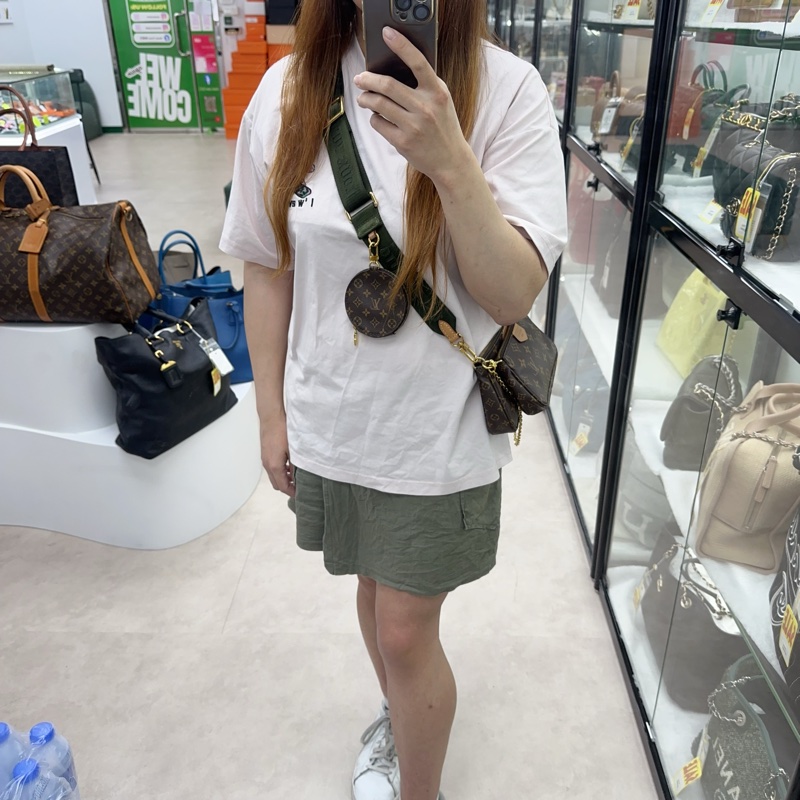 LV 5 in 1 Multi Pochette 晶片款 單肩斜肩包-1