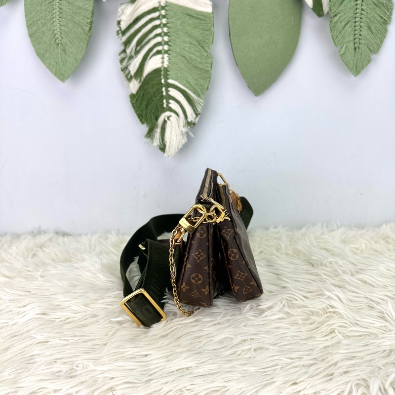 LV 5 in 1 Multi Pochette 晶片款 單肩斜肩包-4