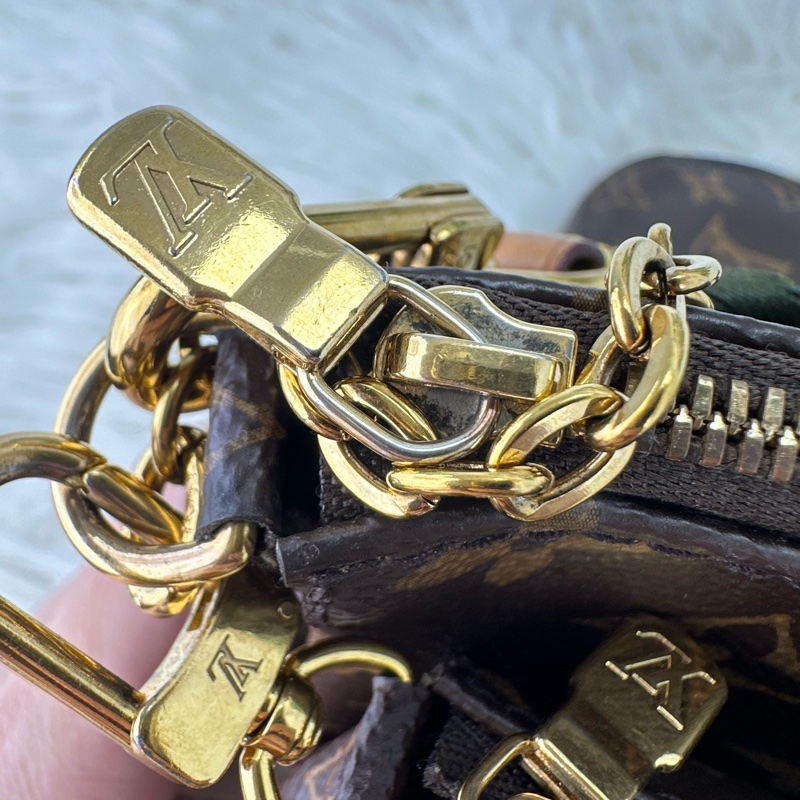 LV 5 in 1 Multi Pochette 晶片款 單肩斜肩包-10