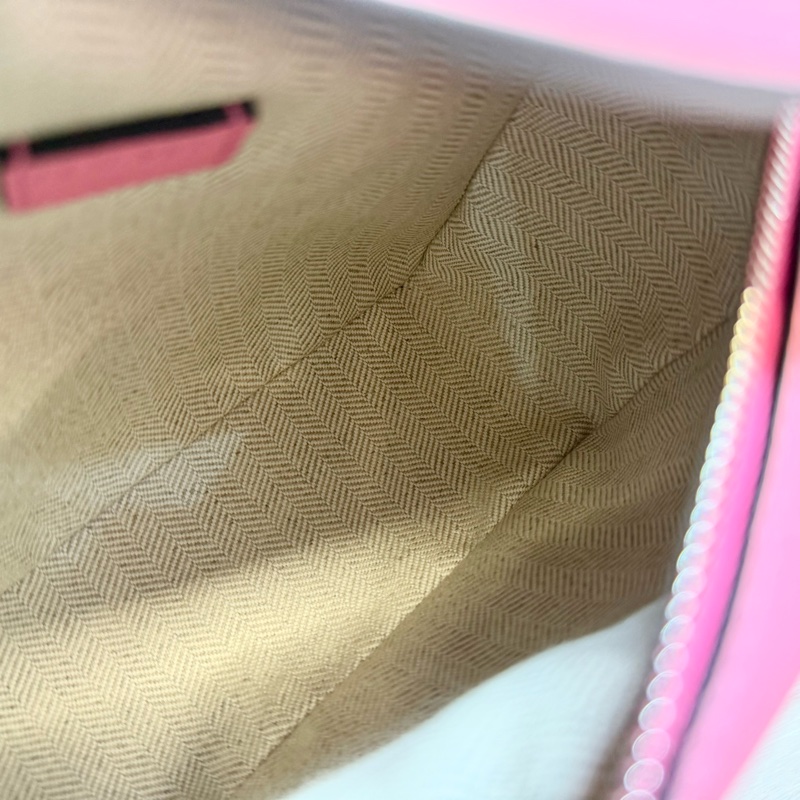 LOEWE 粉銀Mini Puzzle幾何包-15