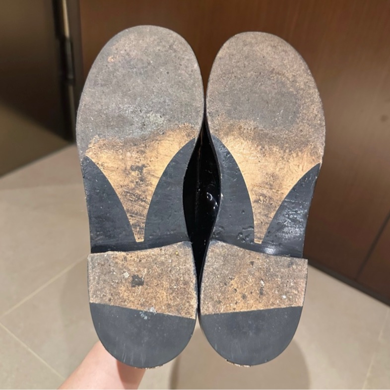 Chanel 23B爆款!小香家最美樂福鞋💗品牌logo字母鏈條透氣真皮樂福鞋、小皮鞋-10