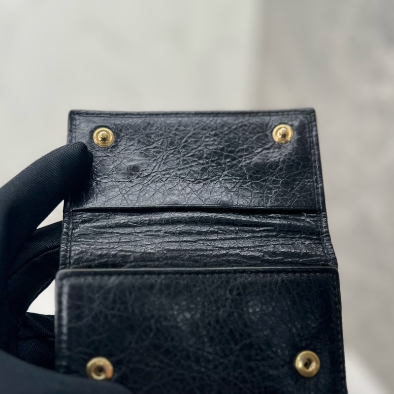 香緹國際精品 834 機車鑰匙包 黑金色-1