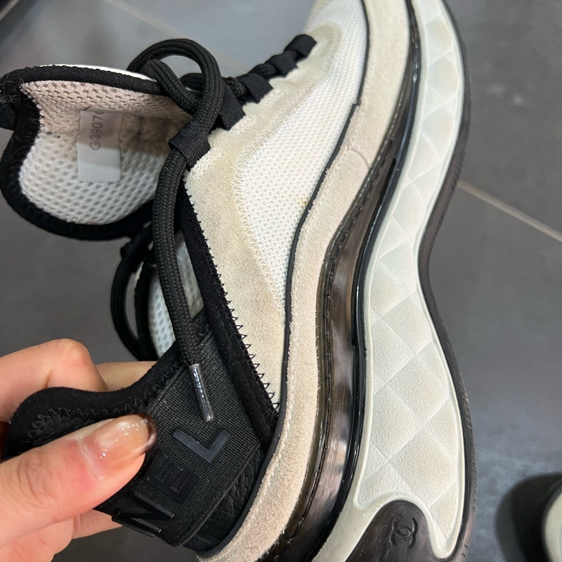 97新 香奈兒Chanel 熊貓黑白配色黑標37.5碼-4