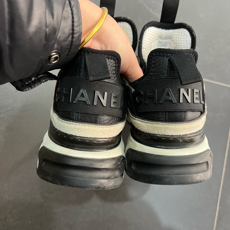 97新 香奈兒Chanel 熊貓黑白配色黑標37.5碼-8