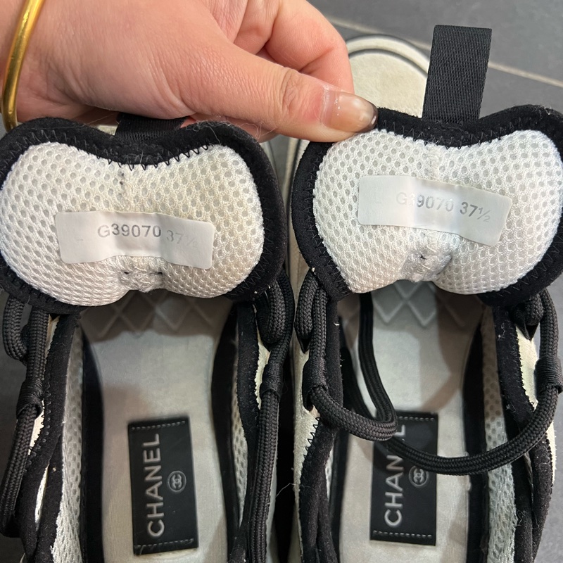 97新 香奈兒Chanel 熊貓黑白配色黑標37.5碼-11