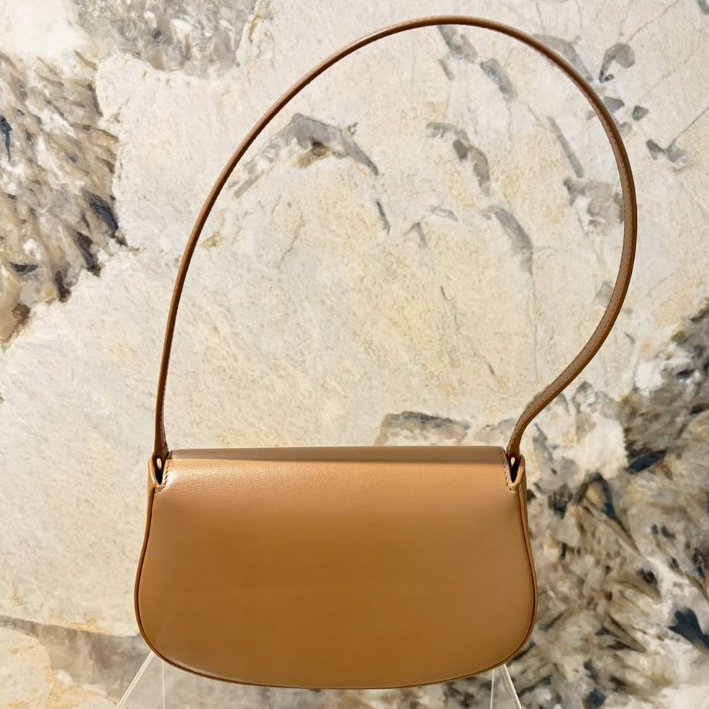 YSL-Saint Laurent 棕牛皮 VOLTAIRE BOX 肩背包-2