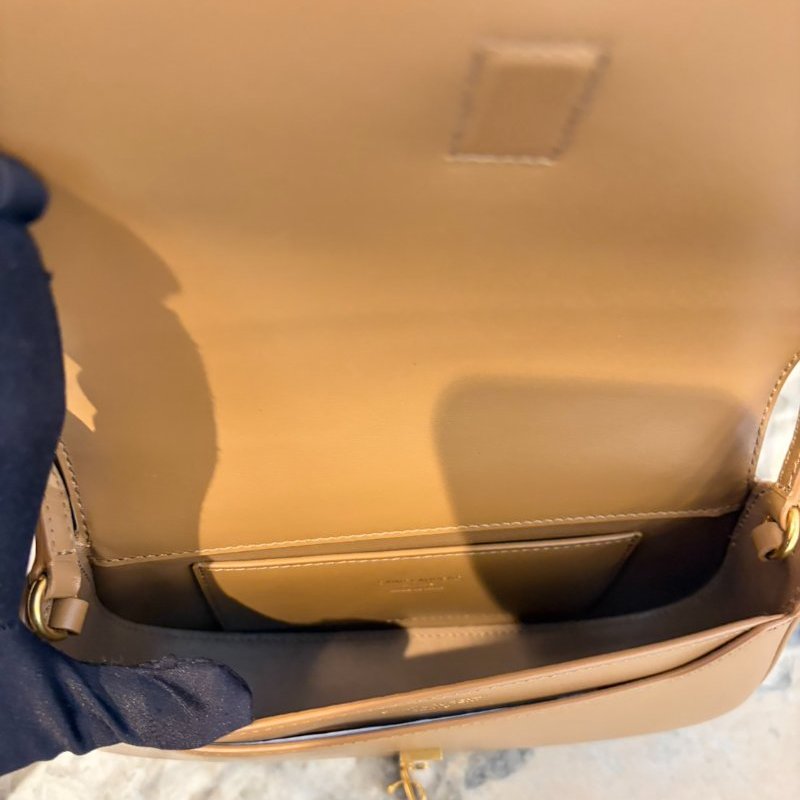 YSL-Saint Laurent 棕牛皮 VOLTAIRE BOX 肩背包-7