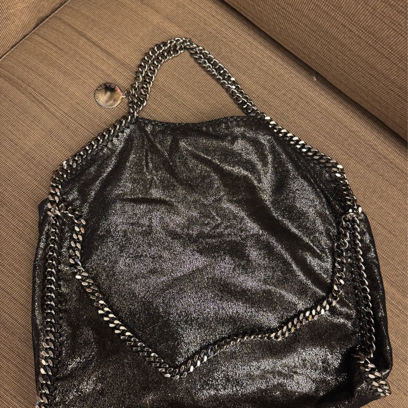 STELLA MCCARTNEY 太空灰銀鏈女款 手袋-0