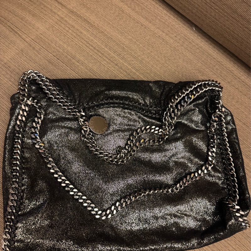 STELLA MCCARTNEY 太空灰銀鏈女款 手袋-1