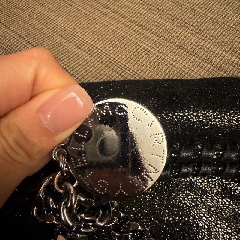 STELLA MCCARTNEY 太空灰銀鏈女款 手袋-2