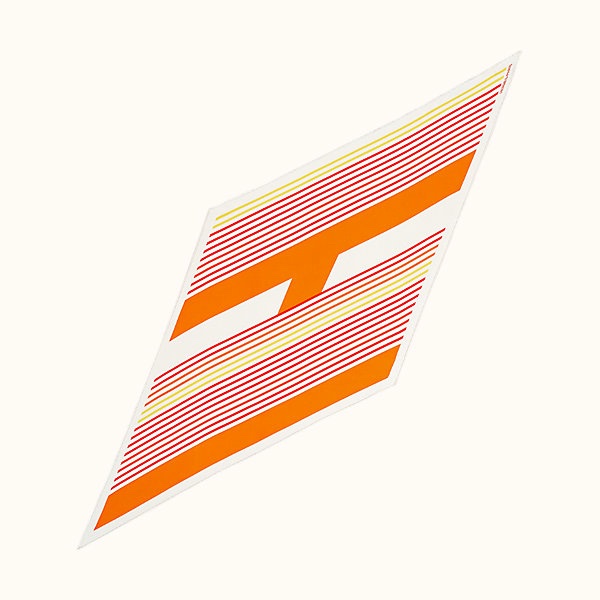 Hermes Losange絲巾 H Vibration 菱形絲巾 可當包包揹帶 絕版品-0