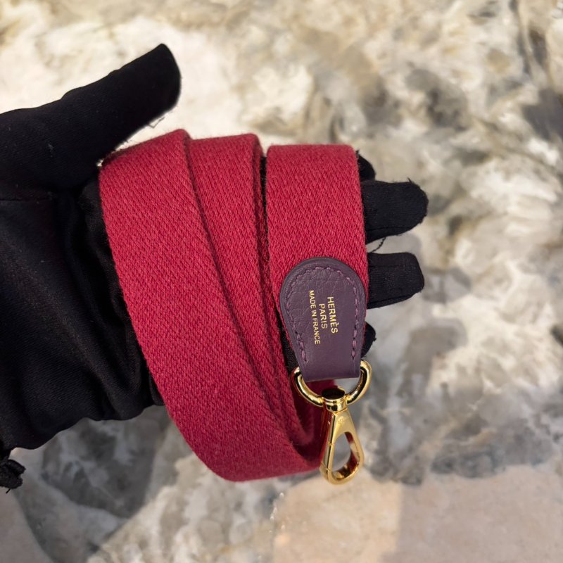 HERMES黑醋栗TC皮MINI EVELYNE-7