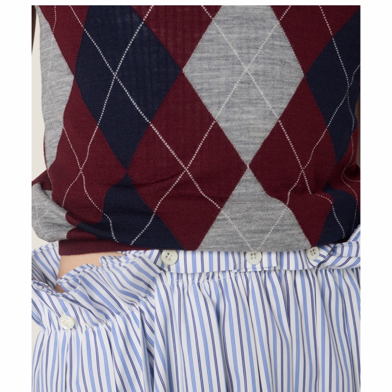 Miu Miu 女士 羊毛Polo毛衣IT-36 IT-38 IT-40 IT-42 IT-44碼-1