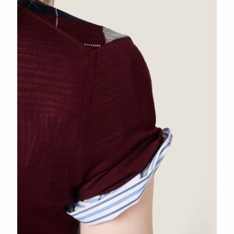 Miu Miu 女士 羊毛Polo毛衣IT-36 IT-38 IT-40 IT-42 IT-44碼-2