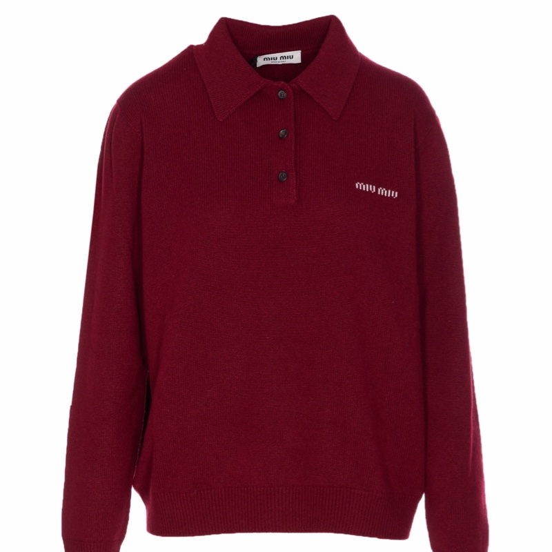 Miu Miu 女士 長袖毛衣IT-36 IT-38 IT-40 IT-42 IT-44 IT-46碼-4