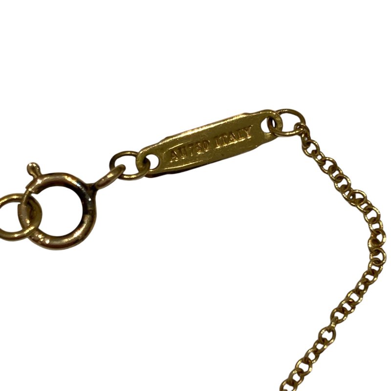 TIFFANY&CO. 蒂芙尼 T SMILE NECKLACE LARGE SIZE 微笑項鍊大號 K18 YG-2