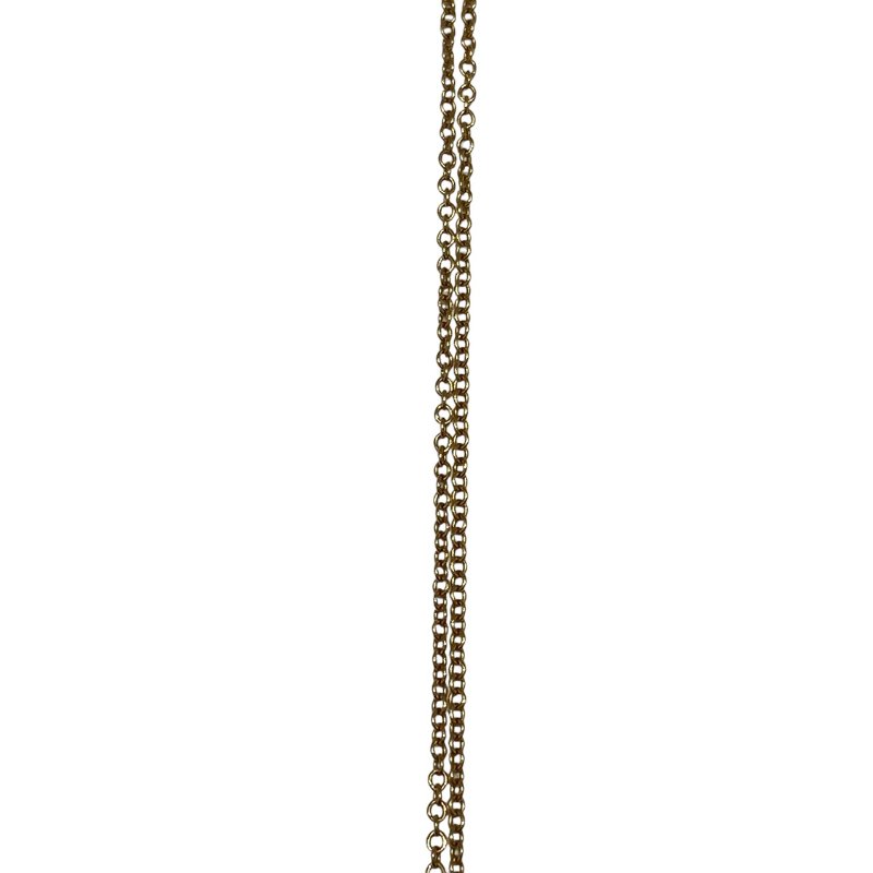 TIFFANY&CO. 蒂芙尼 T SMILE NECKLACE LARGE SIZE 微笑項鍊大號 K18 YG-3