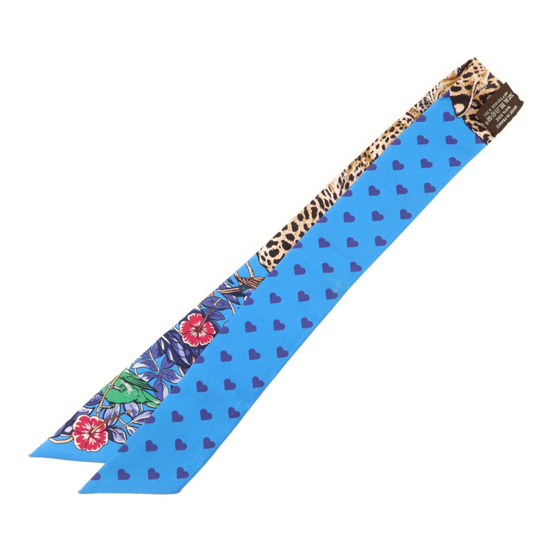 HERMES 絲質Twilly絲巾-1