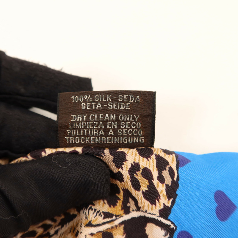 HERMES 絲質Twilly絲巾-7