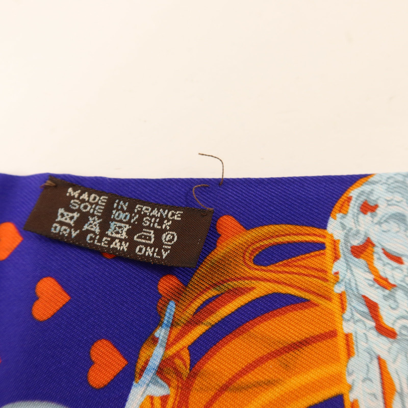 HERMES 絲質Twilly絲巾-7