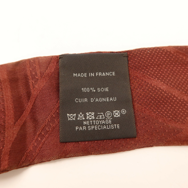 HERMES 絲質Twilly絲巾-4