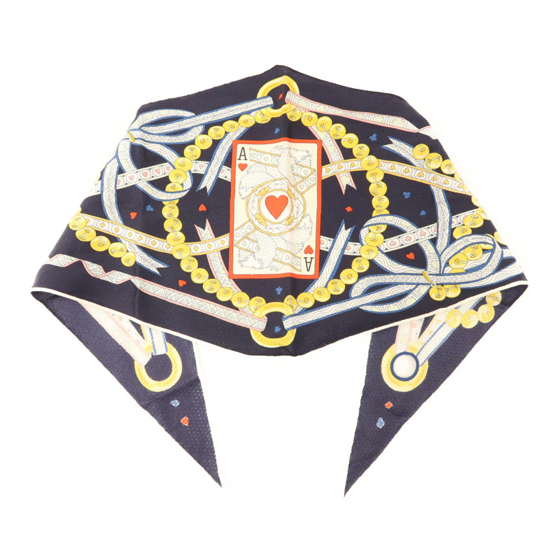 HERMES 絲質Scarf絲巾-1