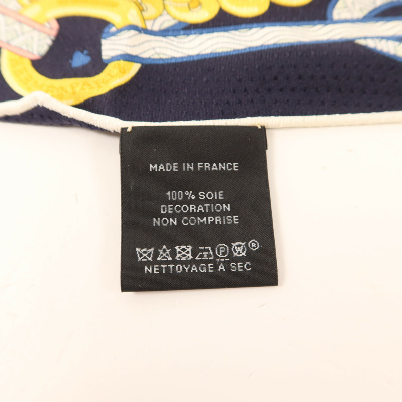HERMES 絲質Scarf絲巾-5